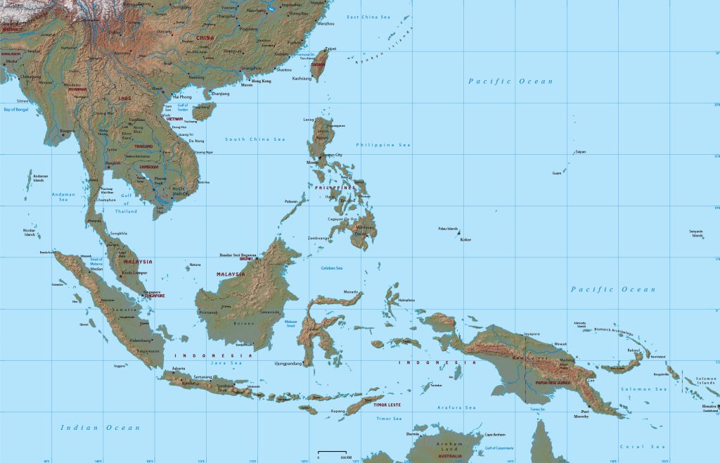 Southeast Asia Map