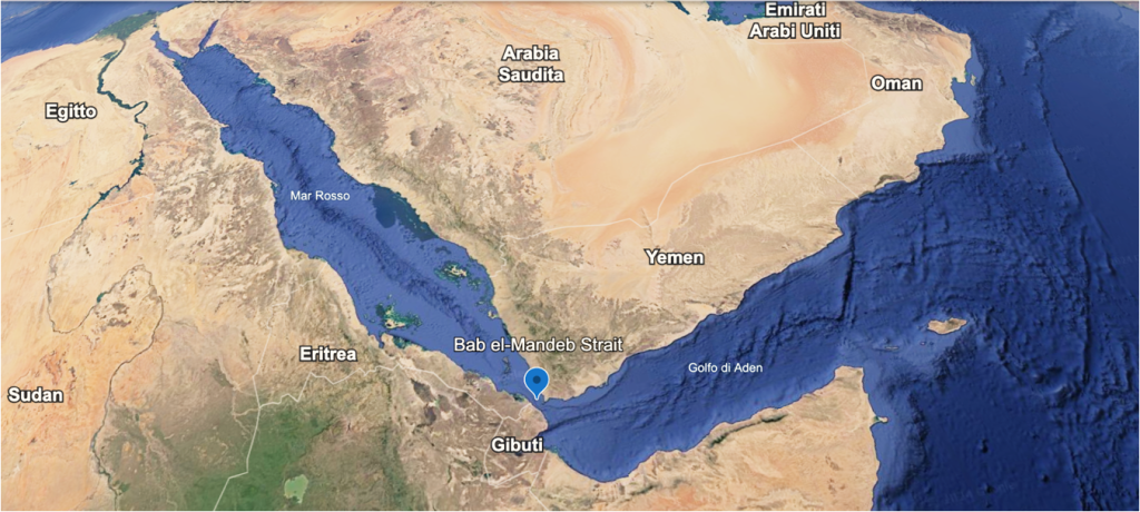 Strait of Bab el Mandeb